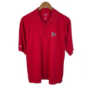 PO731 Men’s Antigua Atlanta Falcons NFL Football Performance Polo Shirt M